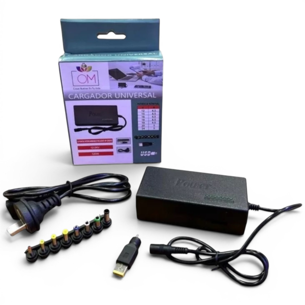 cargador de notebook universal 9 en 1